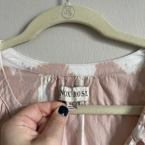 Knox Rose Tiered Tie Dye Dress - Picture 7 of 7